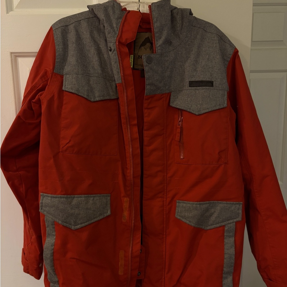Burton Ski Snowboard Parka. Young Men’s Small, Barely worn!